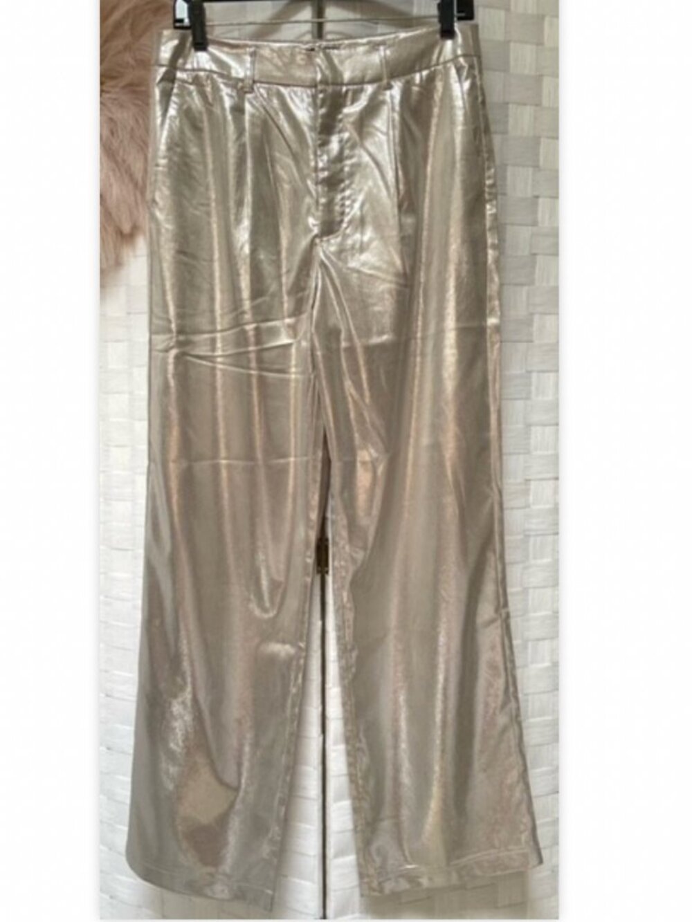 Twelfth ontwelfth Silver Shiny Dress Pants Trousers Size M